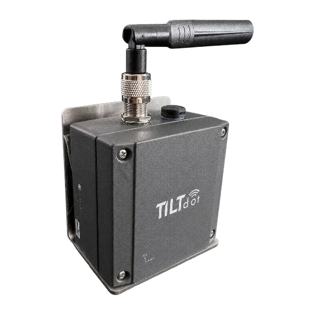 Neigungssensor mit Funkantenne, freigestellt