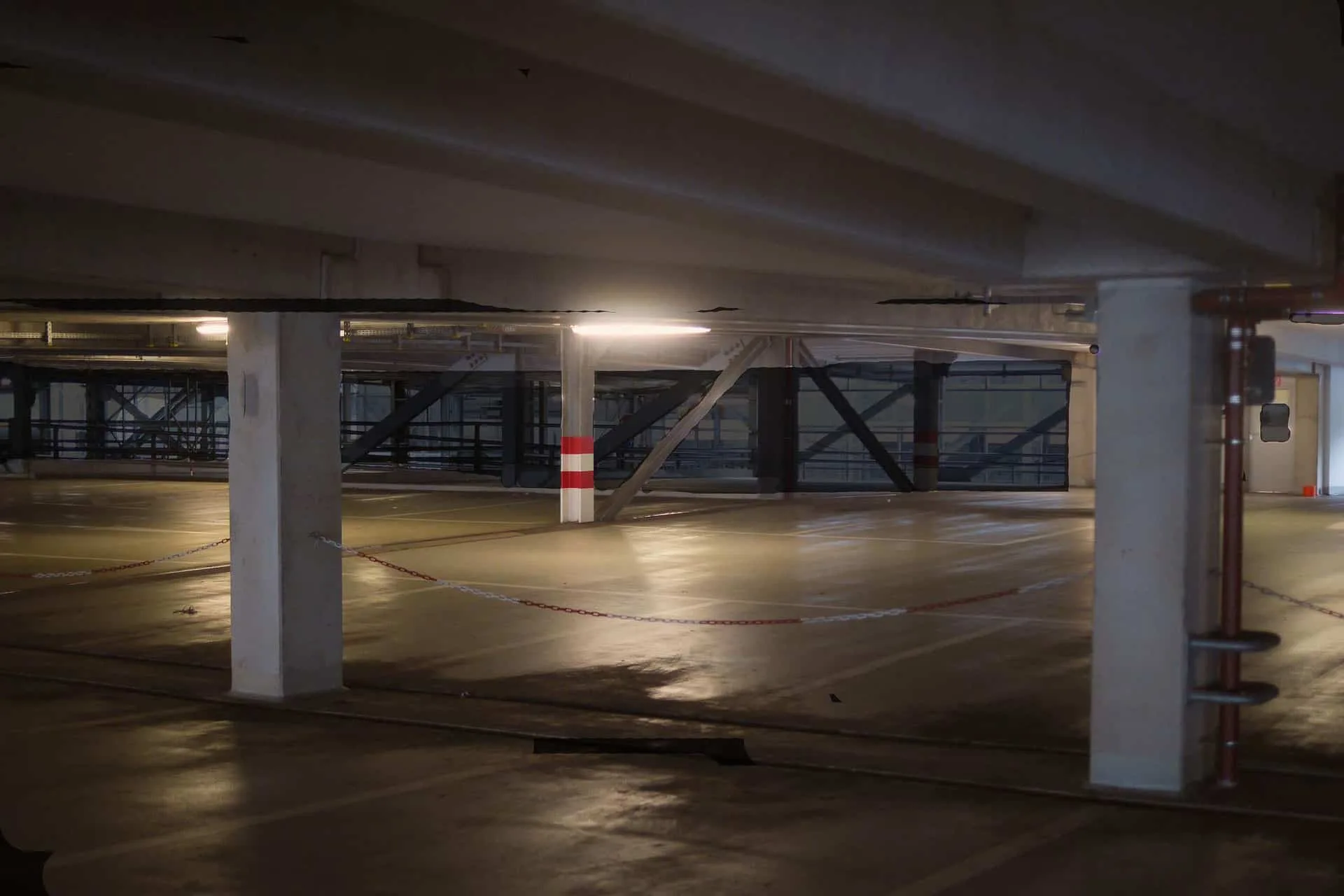 Monitoring in einer Tiefgarage